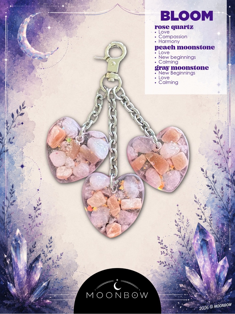 Moonbow Bag Charm